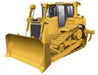 Le bouteur sur chenilles, également appelé le bulldozer, est un tracteur à chenilles muni d'une lame frontale.
